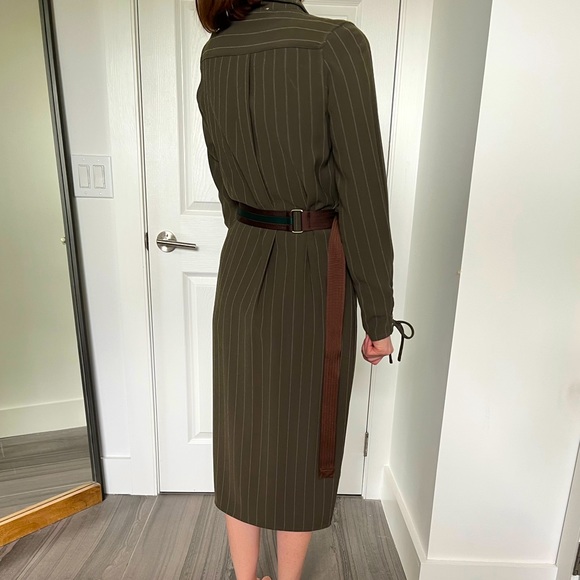 Beautiful, belted Shirt Dress by Current Air - Picture 6 of 13